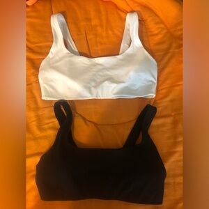 Aerie Black and White Sports Bras